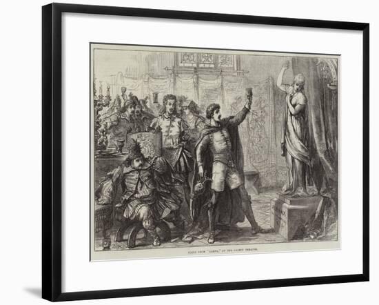 Scene from Zampa, at the Gaiety Theatre-David Henry Friston-Framed Giclee Print