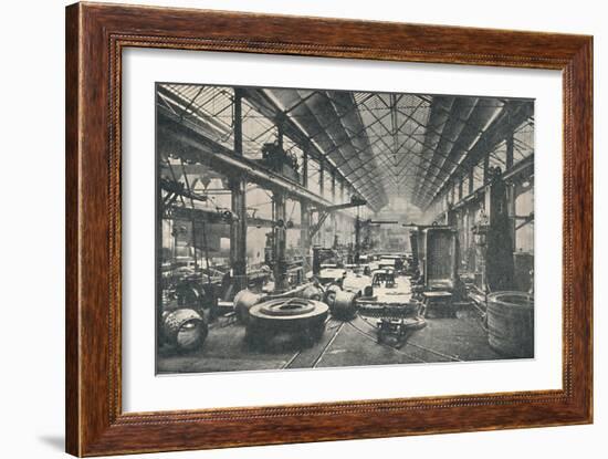 'Scene in a Boiler-shop', c1917-Unknown-Framed Giclee Print