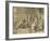 Scene in an Inn-Adriaen Brouwer-Framed Lithograph