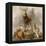 Scene in Braemar, Highland Deer-Edwin Henry Landseer-Framed Premier Image Canvas