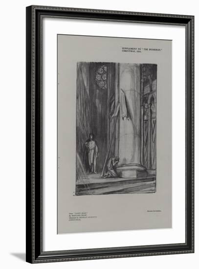 Scene in Rheims Cathedral from Saint Joan-Charles Ricketts-Framed Giclee Print