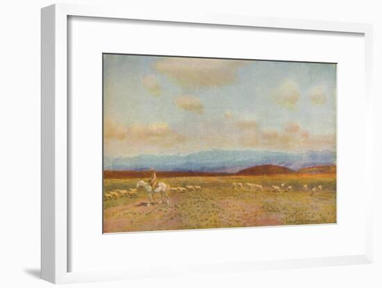 'Scene in the Australian Middle Lowlands', 1924-Unknown-Framed Giclee Print