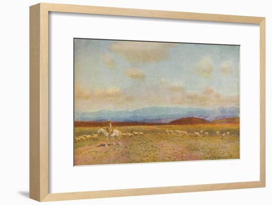 'Scene in the Australian Middle Lowlands', 1924-Unknown-Framed Giclee Print