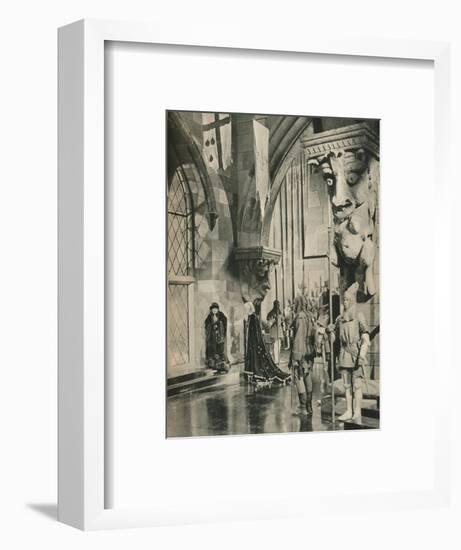 Scene in the Palace of Louis XI. From the film: The Beloved Rogue-Unknown-Framed Photographic Print