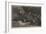 Scene in the Paris Zoo-null-Framed Giclee Print