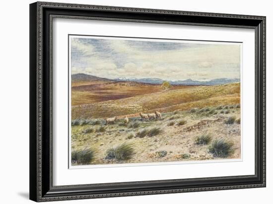 Scene in the Snowy Mountains Near Canberra-Percy F.s. Spence-Framed Art Print