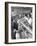 Scene Inside a Butchers Shop, Doncaster, South Yorkshire, 1965-Michael Walters-Framed Photographic Print