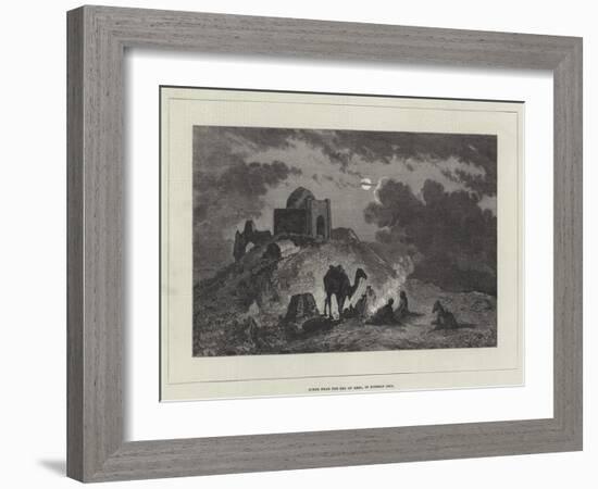 Scene Near the Sea of Aral, in Russian Asia-null-Framed Giclee Print