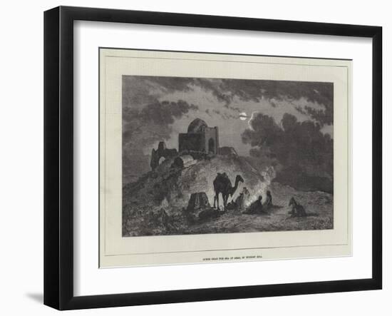 Scene Near the Sea of Aral, in Russian Asia-null-Framed Giclee Print