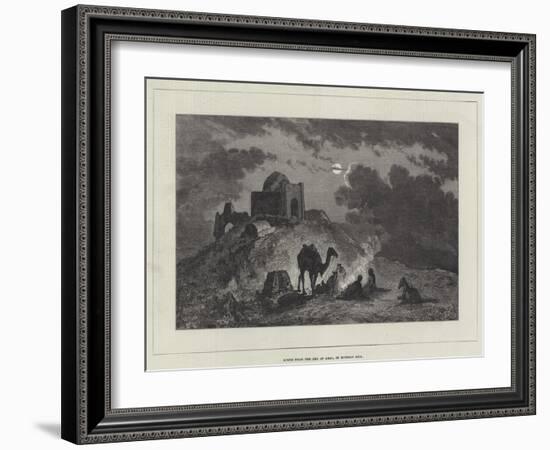 Scene Near the Sea of Aral, in Russian Asia-null-Framed Giclee Print