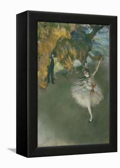Scene of Dance or l'etoile-Edgar Degas-Framed Premier Image Canvas