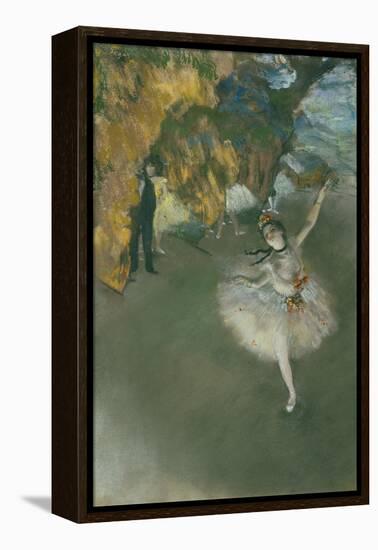 Scene of Dance or l'etoile-Edgar Degas-Framed Premier Image Canvas