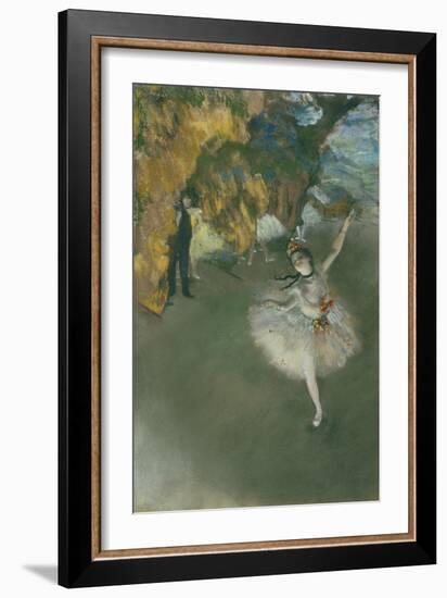 Scene of Dance or l'etoile-Edgar Degas-Framed Giclee Print