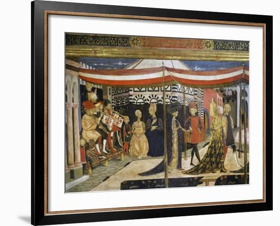 Scene of Dancing-Giovanni Di Ser Giovanni-Framed Giclee Print