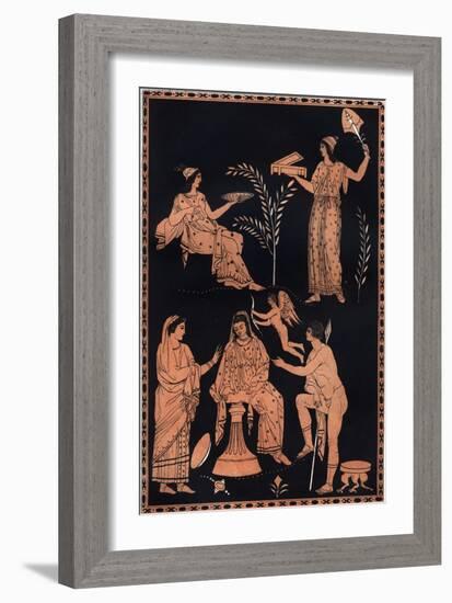 Scene of Initiation into the Eleusinian Mysteries-Stefano Bianchetti-Framed Giclee Print