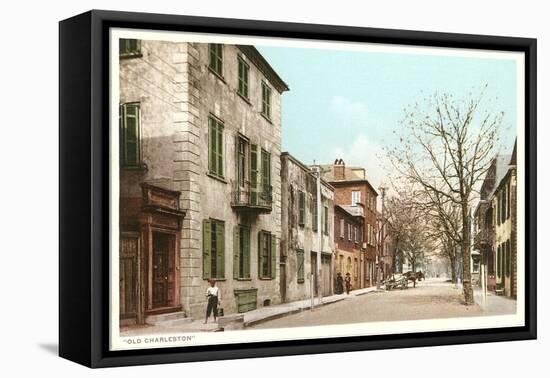 Scene of Old Charleston, South Carolina-null-Framed Stretched Canvas