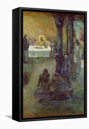 Scene of the Last Supper, 1897-99-Paul Gauguin-Framed Premier Image Canvas