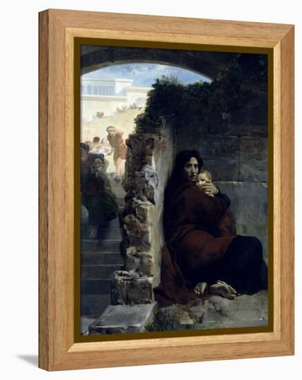 Scene of the Massacre of the Innocents, 1824-Leon Cogniet-Framed Premier Image Canvas