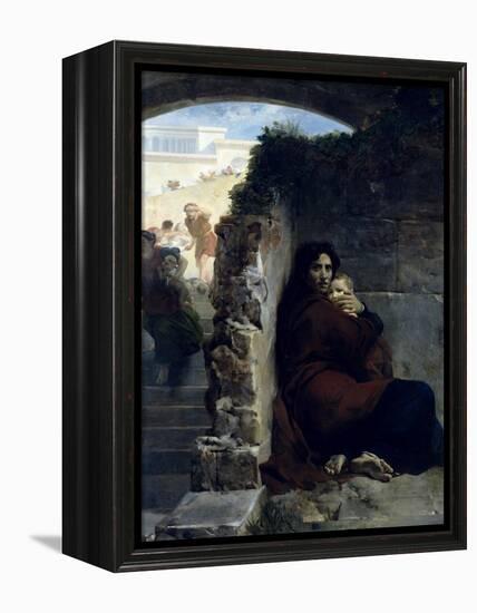 Scene of the Massacre of the Innocents, 1824-Leon Cogniet-Framed Premier Image Canvas