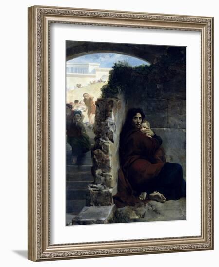 Scene of the Massacre of the Innocents, 1824-Leon Cogniet-Framed Giclee Print