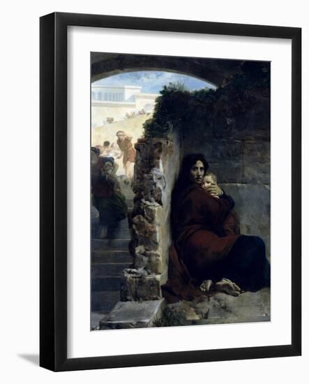 Scene of the Massacre of the Innocents, 1824-Leon Cogniet-Framed Giclee Print