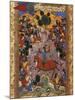 Scene of War, Miniature from a Manuscript by Shah Mahmud Al-Nishapuri, 1553-null-Mounted Giclee Print