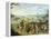 Scene of War: Population Fleeing before Enemy-Sebastian Vrancx-Framed Premier Image Canvas