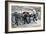 Scene on Gun Deck of a Japanese Warship, Russo-Japanese War, 1904-5-null-Framed Giclee Print