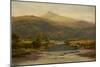 Scene on the Llugwy with Moel Siabod in the Distance, 1870-Benjamin Williams Leader-Mounted Giclee Print