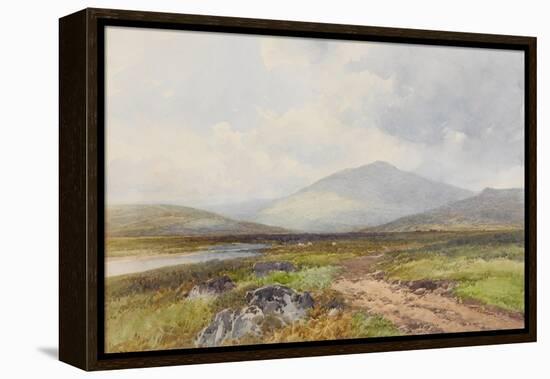 Scene on the Taw, Stepperton , C.1895-96-Frederick John Widgery-Framed Premier Image Canvas