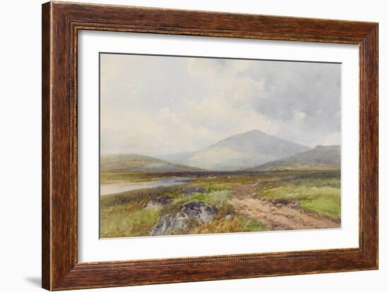 Scene on the Taw, Stepperton , C.1895-96-Frederick John Widgery-Framed Premium Giclee Print