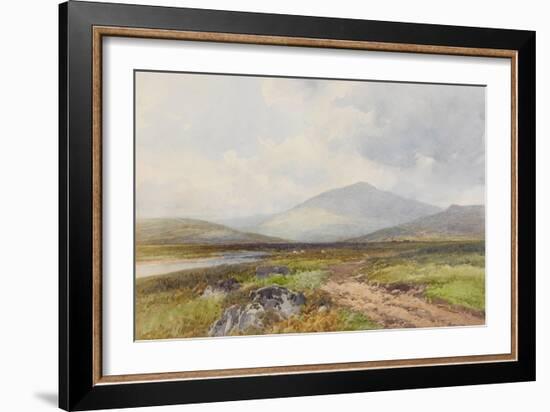 Scene on the Taw, Stepperton , C.1895-96-Frederick John Widgery-Framed Premium Giclee Print