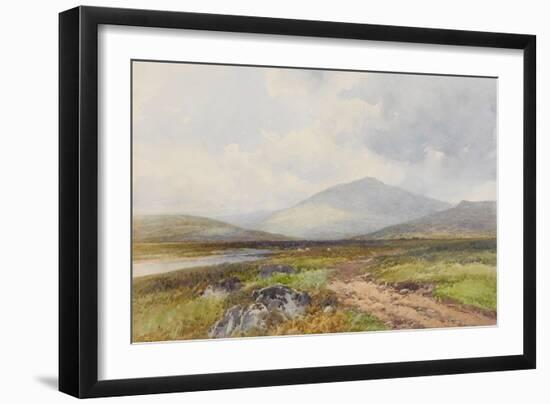 Scene on the Taw, Stepperton , C.1895-96-Frederick John Widgery-Framed Premium Giclee Print