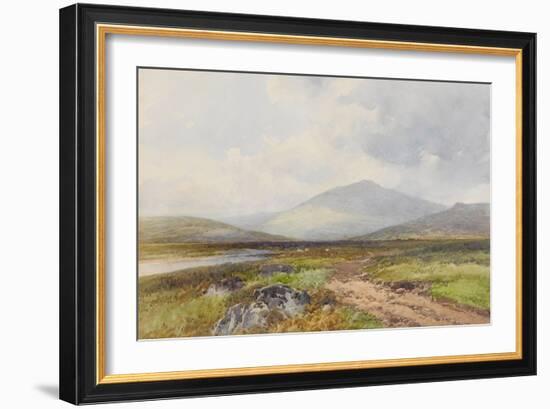 Scene on the Taw, Stepperton , C.1895-96-Frederick John Widgery-Framed Premium Giclee Print