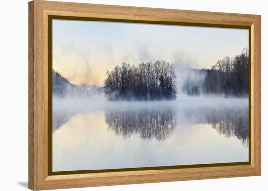 Scene on the Water VIII-James McLoughlin-Framed Stretched Canvas