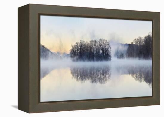 Scene on the Water VIII-James McLoughlin-Framed Stretched Canvas