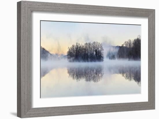 Scene on the Water VIII-James McLoughlin-Framed Art Print