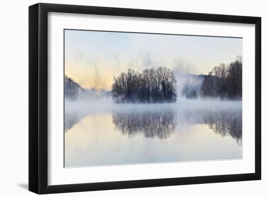 Scene on the Water VIII-James McLoughlin-Framed Art Print