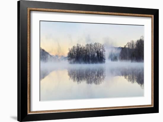 Scene on the Water VIII-James McLoughlin-Framed Art Print