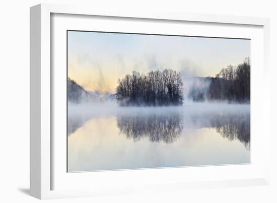 Scene on the Water VIII-James McLoughlin-Framed Art Print