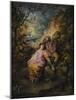 'Scene Pastorale', c1710-Jean-Antoine Watteau-Mounted Giclee Print