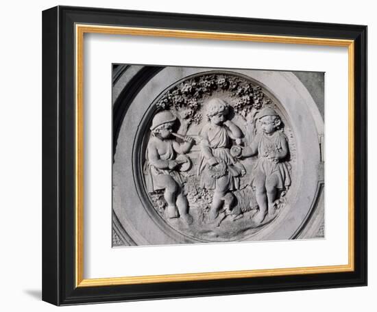 Scene with Putti-John Thomas-Framed Giclee Print