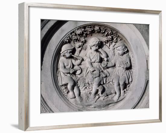 Scene with Putti-John Thomas-Framed Giclee Print