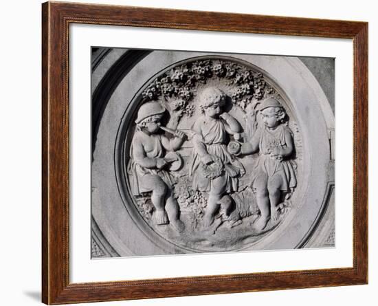 Scene with Putti-John Thomas-Framed Giclee Print