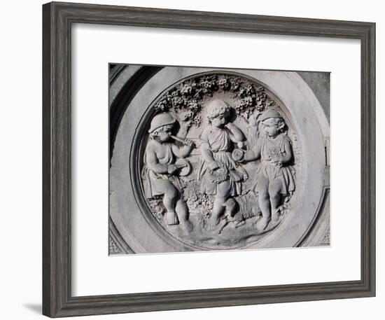 Scene with Putti-John Thomas-Framed Giclee Print