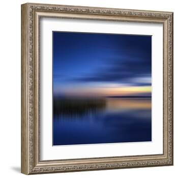 Scenery Art Finland Sunset-Melanie Viola-Framed Art Print