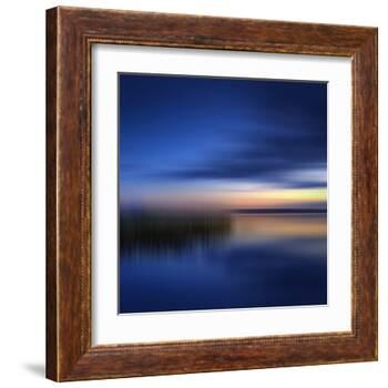 Scenery Art Finland Sunset-Melanie Viola-Framed Art Print