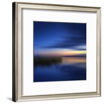 Scenery Art Finland Sunset-Melanie Viola-Framed Art Print