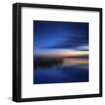 Scenery Art Finland Sunset-Melanie Viola-Framed Art Print