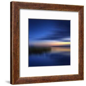 Scenery Art Finland Sunset-Melanie Viola-Framed Art Print